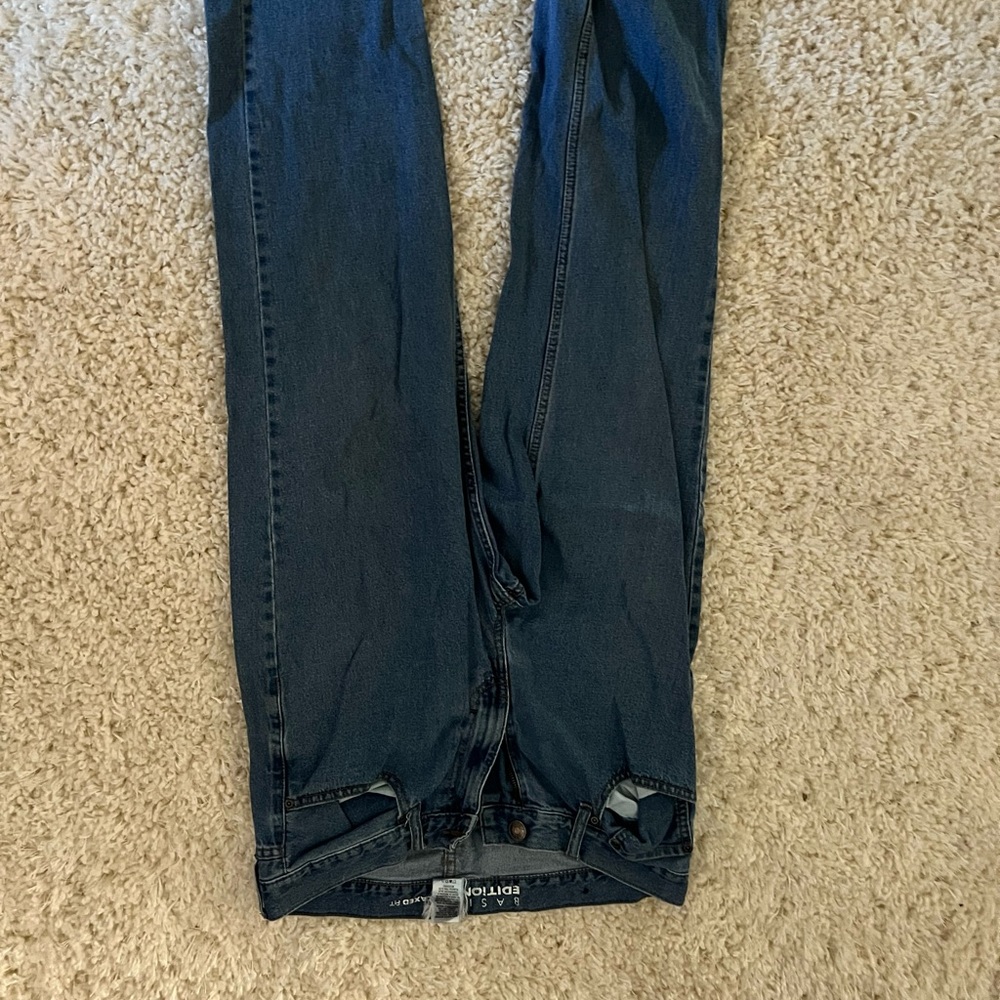 Classic blue jeans